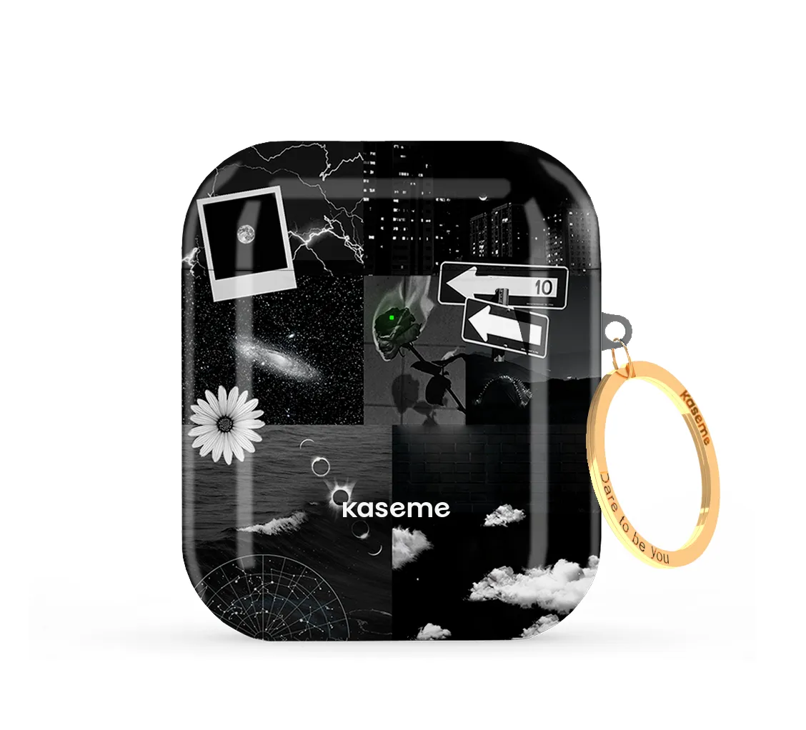 Thunder AirPods Case Portable Smooth Holder soft flexible neon travel silicone airpods case