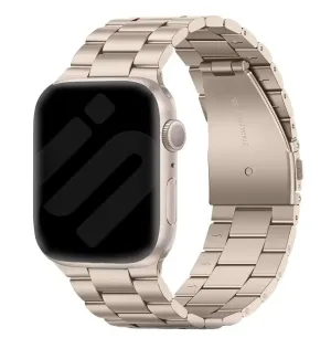 Apple Watch Steel Strap (Starlight) Universal Fit Design Outdoor Gear