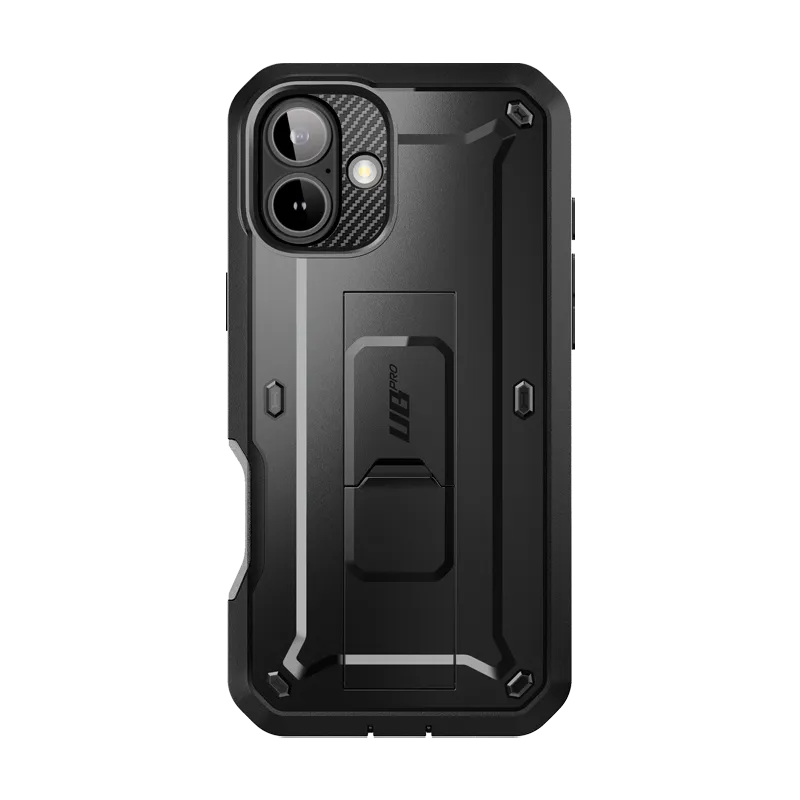 iPhone 16 Plus 6.7 inch Unicorn Beetle PRO Rugged Case-Black Dual Layer Durable Surface