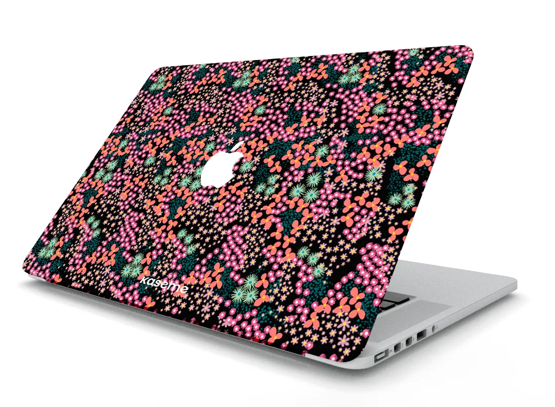 Device Holder Azalea Black MacBook Skin