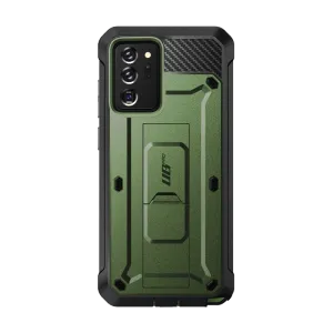 Galaxy Note20 Ultra Unicorn Beetle PRO Rugged Holster Case-Dark Green Luxury Look