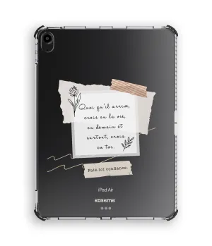 Foi iPad Clear Case study use folio