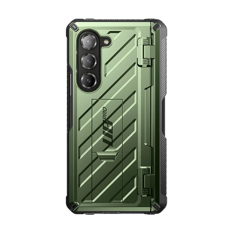 Hybrid Texture Refined Craftsmanship Galaxy Z Fold6 Unicorn Beetle PRO Rugged Case - Dark Green