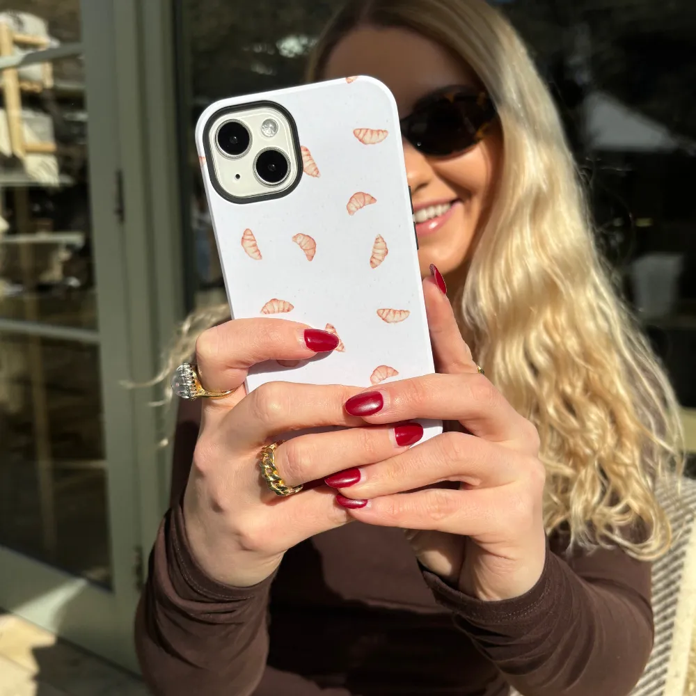 Vibrant pattern Strong material Tough Phone Case - Croissant Club