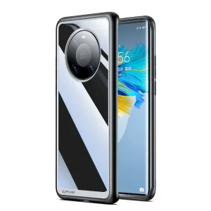 Glossy Look Sport Inspired Huawei Mate 40 Pro Unicorn Beetle STYLE Clear Protective Case-Black