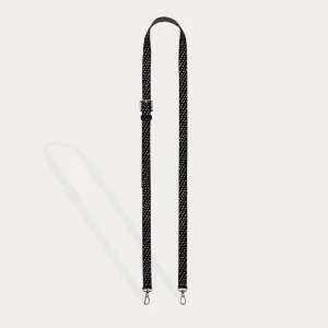 Convenient accessory Hailey Rhinestone Strap Only - Black/Silver