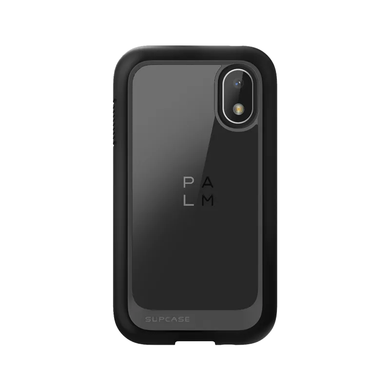 Palm Unicorn Beetle STYLE Clear Bumper Case-Black Pocket Ready