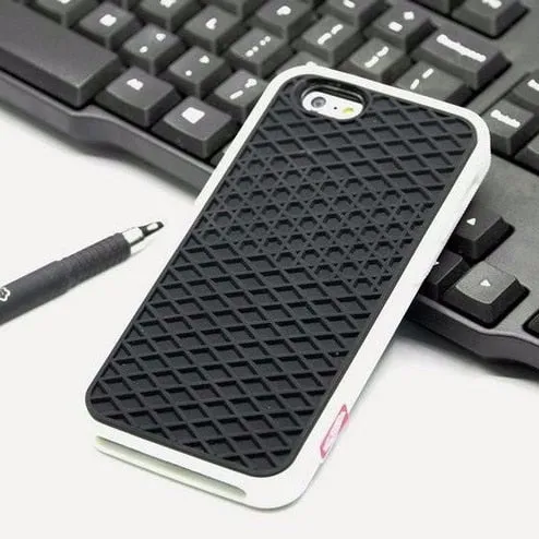 Waffle Silicone Grip Sports Phone Case For iPhone Ergonomic grip Scratch Barrier