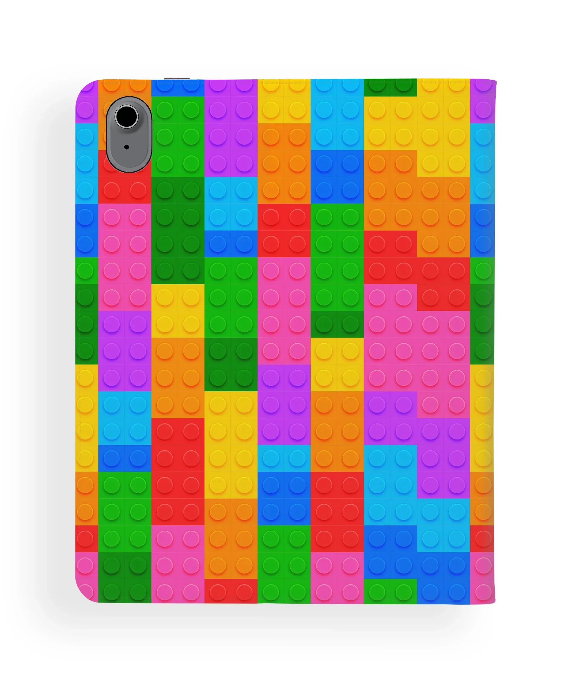 Lego World iPad Folio pad case with support frame Soft Touch Cover