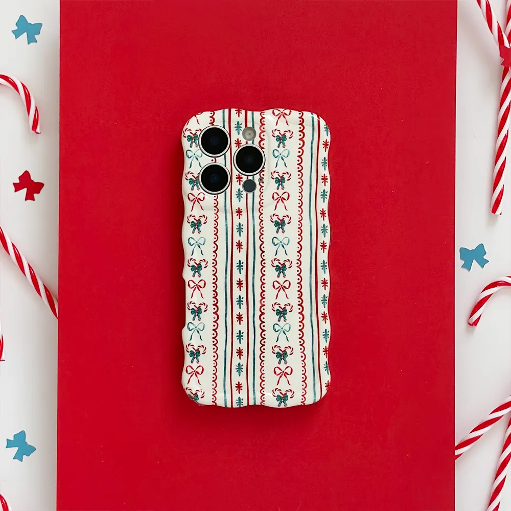 Wavy Phone Case - Let It Bow Smooth Pattern