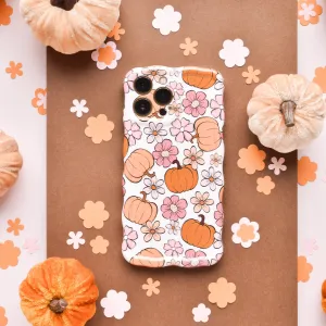 Fashion Accent Wavy Phone Case - Pumpkin Meadow