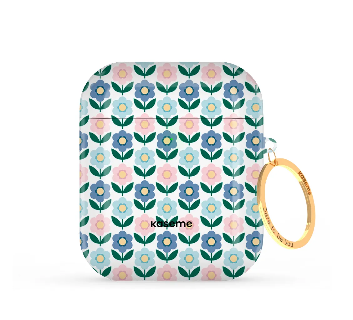 vivid portable ergonomic neon silicone shell Winter Jasmin Airpods Case