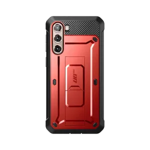 Smooth Grip Fashion Touch Galaxy S23 Plus Unicorn Beetle PRO Rugged Case-Metallic Red