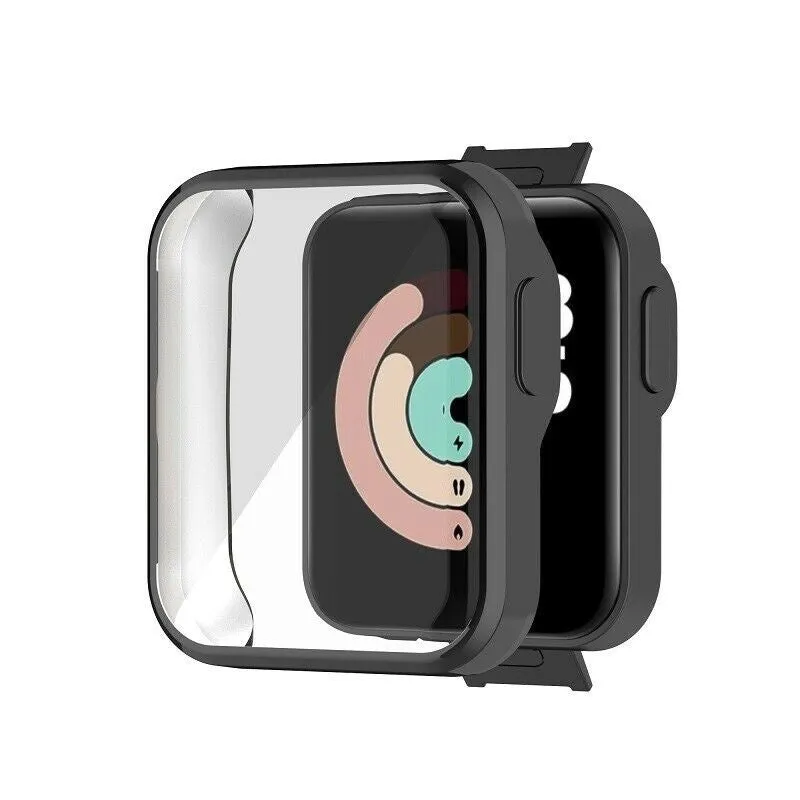 TPU Outer Rugged Shielding Xiaomi Mi Watch Lite TPU Case (Black)